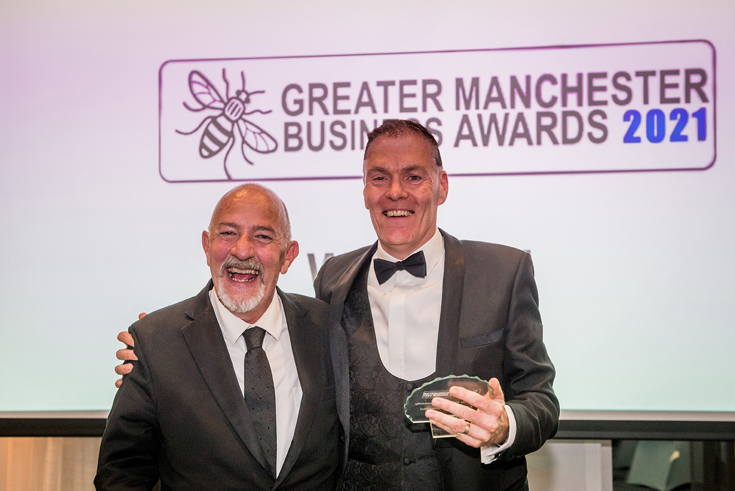 David Morgan, founder of Entrepreneurs Unlocked and ITV Granada’s Paul Crone